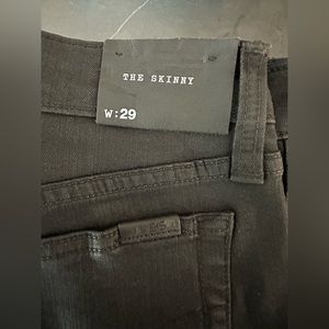 Joe’s Jeans Black Coated Women’s Size 10